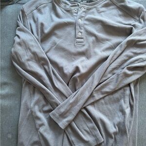 Kuhl Men's Long Sleeve Gray Henley